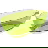 Mexen Pure lime cadă de baie freestanding transparentă 170 x 80 cm, dop crom - 58071708012