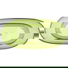 Mexen Pure lime cadă de baie freestanding transparentă 170 x 80 cm, dop crom - 58071708012