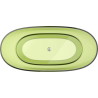 Mexen Pure szabadon álló átlátszó kád 170 x 80 cm, lime, króm lefolyó - 58071708012