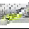 Mexen Pure lime cadă de baie freestanding transparentă 170 x 80 cm, dop crom - 58071708012