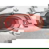 Mexen Pure cadă rose independentă transparentă 170 x 80 cm, dop crom - 58071708014