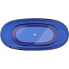 Mexen Pure cadă freestanding transparentă 170 x 80 cm, sapphire, dop cromat - 58071708016
