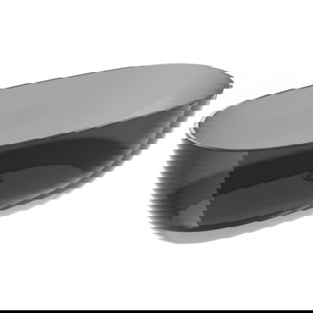 Mexen Pure smoke cadă de baie freestanding transparentă 170 x 80 cm, dop crom - 58071708019