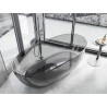 Mexen Pure cada independentă transparentă 170 x 80 cm, smoke, dop crom - 58071708019