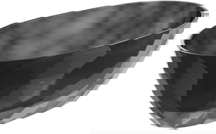 Mexen Orax fekete szabadon álló átlátszó kád 170 x 80 cm, krómozott dugó - 58081708013