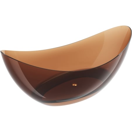 Mexen Vea earth szabadon álló átlátszó kád 180 x 80 cm, krómozott lefolyó - 58091808005