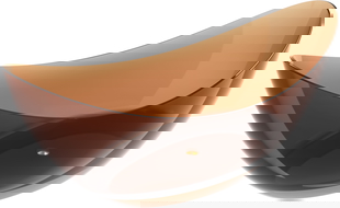 Mexen Vea earth cadă de baie independentă transparentă 180 x 80 cm, dop crom - 58091808005