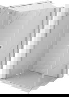 Mexen Mist-H T zuhanykabin nyíló ajtó bal 95 x 70 cm, átlátszó, króm - 8A5T-095-070-01-00-L