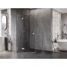Mexen Lunar L cabină de duș pentagonală cu deschidere pe stânga 80 x 90 cm, transparent, crom - 831L-080L-090P-01-00-L