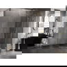 Mexen Lunar cabină de duș pentagonală cu deschidere dreapta 80 x 100 cm, transparent, auriu periat - 831-080P-100L-55-00-P