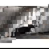 Mexen Lunar L cabină de duș pentagonală cu deschidere dreaptă 80 x 100 cm, transparent, cupru periat - 831L-080P-100L-65-00-P