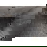 Mexen Lunar L ötszögletű jobbos nyíló zuhanykabin 80x100 cm, átlátszó, kefe gun szürke - 831L-080P-100L-66-00-P