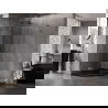 Mexen Lunar L ötszögletű balos nyíló zuhanykabin 90 x 100 cm, átlátszó, gun metal - 831L-090L-100P-95-00-L