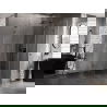 Mexen Lunar L cabină de duș pentagonală rabatabilă dreaptă 90 x 100 cm, transparent, metal armat - 831L-090P-100L-95-00-P