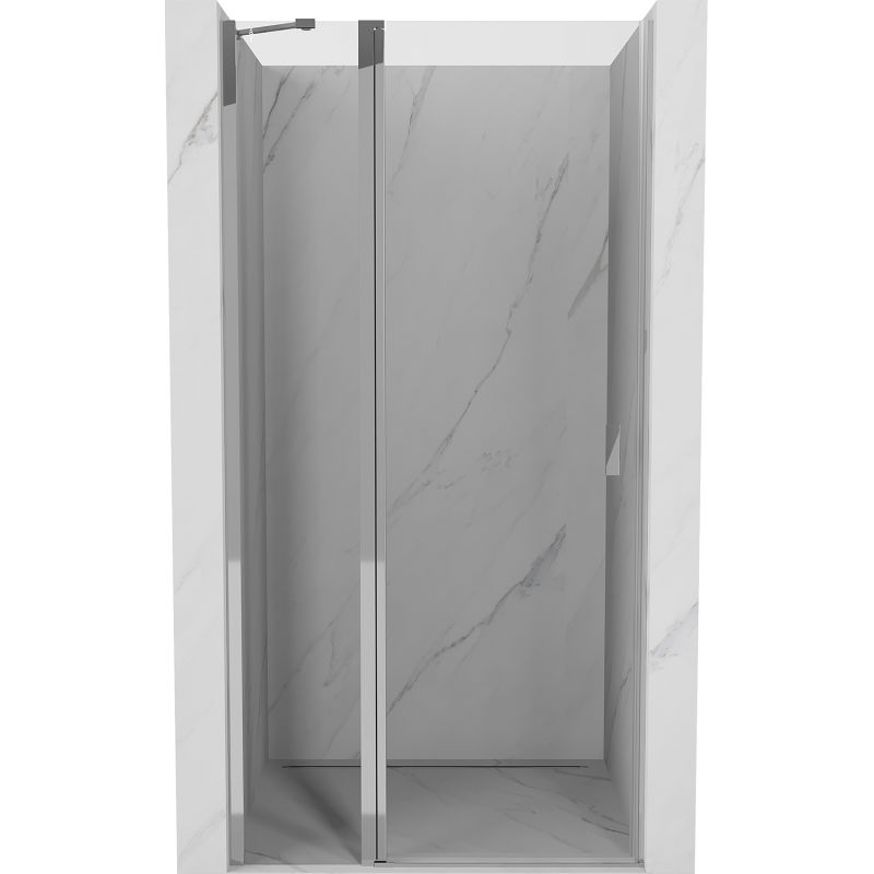 Mexen Mist uși de duș cu balamale 90 cm, transparent, crom - 8A4-090-000-01-00