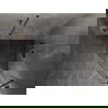 Mexen Lunar ötszögletű jobbos zuhanykabin 80 x 100 cm, átlátszó, gun metal - 831-080P-100L-95-00-P