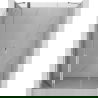 Mexen Mist ușă de duș batantă 140 cm, transparent, crom - 8A4-140-001-01-00