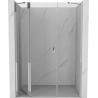 Mexen Mist uși de duș pivotante 150 cm, transparent, crom - 8A4-150-001-01-00