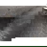 Mexen Lunar ötszögletű jobbos nyíló zuhanykabin 90 x 100 cm, átlátszó, szálcsiszolt nikkel - 831-090P-100L-97-00-P
