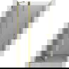 Mexen Mist ușă de duș batantă 75 cm, transparent, aurie - 8A4-075-000-50-00
