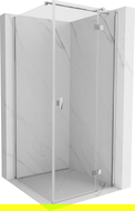 Mexen Mist H T cabină de duș pliabilă dreapta 70 x 70 cm, transparent, crom - 8A5T-070-070-01-00-P