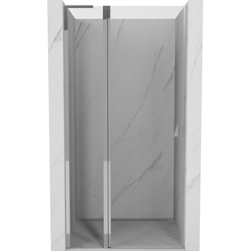 Mexen Mist L ușă de duș rabatabilă 115 cm, transparent, crom - 8A4L-115-000-01-00
