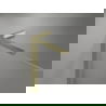 Mexen Mist L uși de duș batante 140 cm, transparent, auriu - 8A4L-140-001-50-00