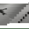 Mexen Mist L uși de duș batante dreapta 100 cm, grilaj negru, negru - 8A4L-100-000-70-77-P