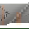 Mexen Mist L ușă de duș batantă 145 cm, transparent, cupru periat - 8A4L-145-001-65-00