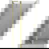 Mexen Mist L ușă de duș pivotantă 110 cm, transparentă, aurie periată - 8A4L-110-000-55-00