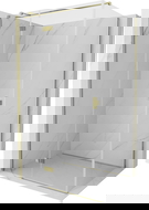 Mexen Mist-H T nyíló zuhanykabin balos 110 x 95 cm, átlátszó, arany - 8A5T-110-095-50-00-L