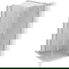 Mexen Mist H T cabină de duș cu ușă batantă dreapta 80 x 80 cm, transparent, crom - 8A5T-080-080-01-00-P