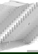 Mexen Mist-H T jobbos nyíló zuhanykabin 110 x 100 cm, átlátszó, króm - 8A5T-110-100-01-00-P