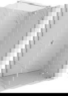 Mexen Mist-H T cabina de duș cu deschidere dreapta 120 x 100 cm, transparentă, cromată - 8A5T-120-100-01-00-P