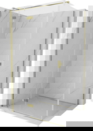 Mexen Mist-H T zuhanykabin nyíló bal 90 x 120 cm, átlátszó, arany - 8A5T-090-120-50-00-L