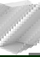 Mexen Lunar-B cabină de duș batantă stânga 90 x 80 cm, transparent, crom - 832-090-080-01-00-L