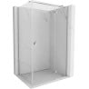 Mexen Mist H T cabină de duș articulată dreapta 115 x 110 cm, transparentă, crom - 8A5T-115-110-01-00-P