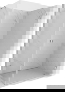 Mexen Lunar-B cabină de duș cu ușă batantă dreapta 80 x 70 cm, transparentă, crom - 832-080-070-01-00-P