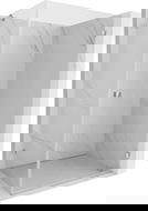 Mexen Lunar-B jobbos, nyíló zuhanykabin 100 x 70 cm, átlátszó, króm - 832-100-070-01-00-P