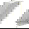 Mexen Mist H T cabină de duș cu ușă batantă dreapta 75 x 75 cm, transparent, auriu - 8A5T-075-075-50-00-P