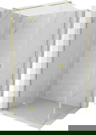 Mexen Mist-H T balos zuhanykabin nyíló bal 90 x 85 cm, áttetsző, arany szálcsiszolt - 8A5T-090-085-55-00-L