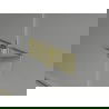 Mexen Mist H T cabină de duș cu ușă dreapta 70 x 100 cm, transparent, auriu - 8A5T-070-100-50-00-P