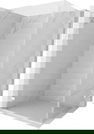 Mexen Lunar-B cabină de duș pivotantă stânga 75 x 70 cm, transparentă, albă - 832-075-070-20-00-L