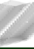 Mexen Lunar-B jobboldali nyíló zuhanykabin 95 x 70 cm, átlátszó, fehér - 832-095-070-20-00-P