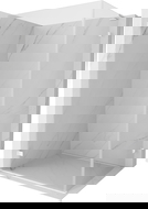 Mexen Lunar-B L balra nyíló zuhanykabin 85 x 70 cm, átlátszó, fehér - 832L-085-070-20-00-L