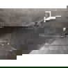 Mexen Lunar-B L cabină de duș pivotantă stânga 90 x 80 cm, transparent, alb - 832L-090-080-20-00-L