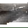 Cabină de duș Mexen Lunar-B L, ușă batantă stânga 100 x 100 cm, transparentă, albă - 832L-100-100-20-00-L