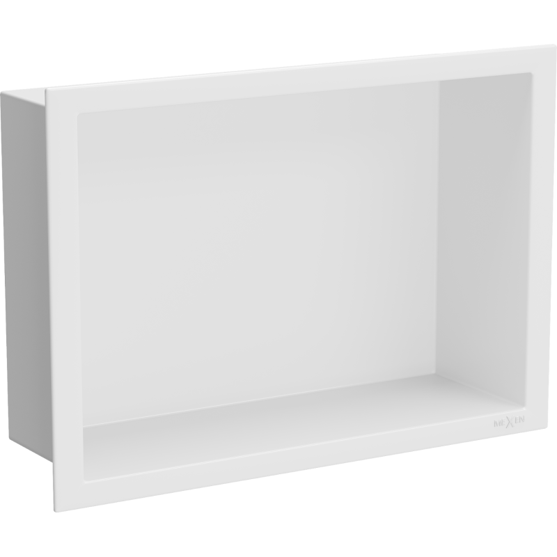 Mexen X-Wall-R fali polc peremmel 30 x 20 cm, fehér - 1920302010