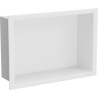 Mexen X-Wall-R raft de încastrare cu flanșă 30 x 20 cm, Albă - 1920302010