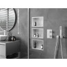 Mexen X-Wall-R bejárati polc peremmel 30 x 20 cm, fehér - 1920302010